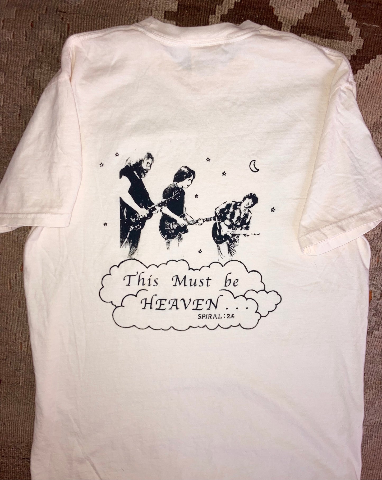 “Forever in our Hearts (this must be heaven) ” Bobby shirt comfort colors ivory