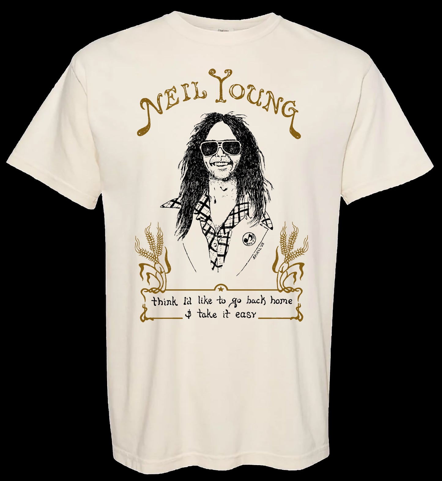 ! "Everybody Knows This is Nowhere" shirts Comfort Colors ivory