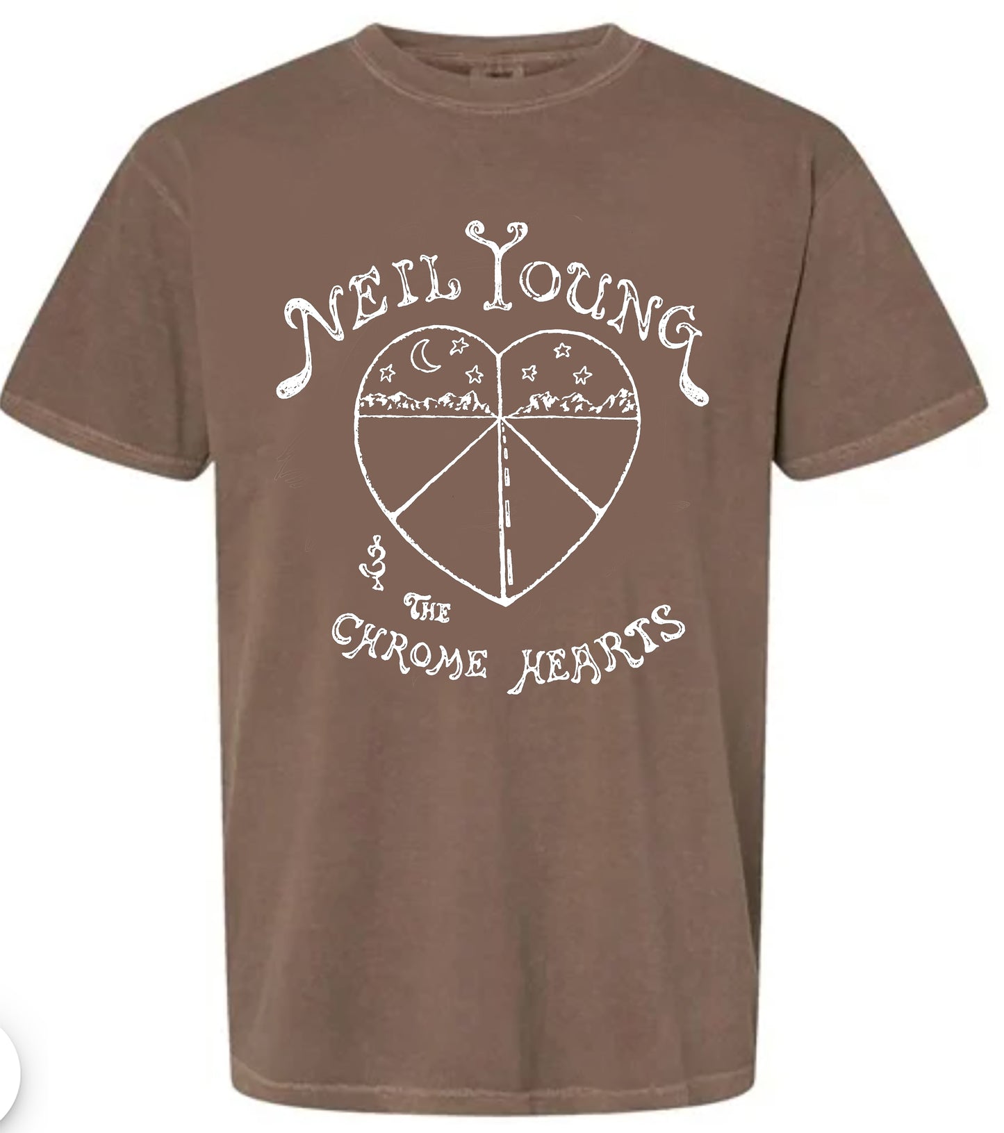 !    "CROME H3ARTS" shirts Pre Order ****Comfort Colors Dirt Brown and Worn Black