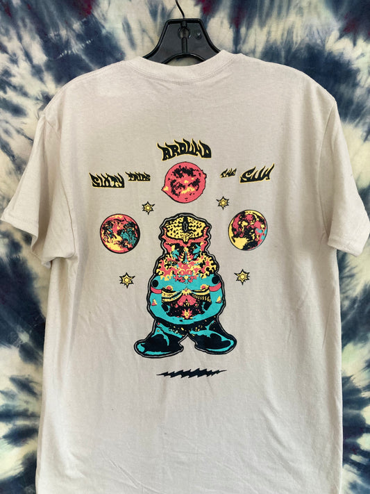 !   "Sixty Trips ARound the Sun " short sleeve shirts Sand