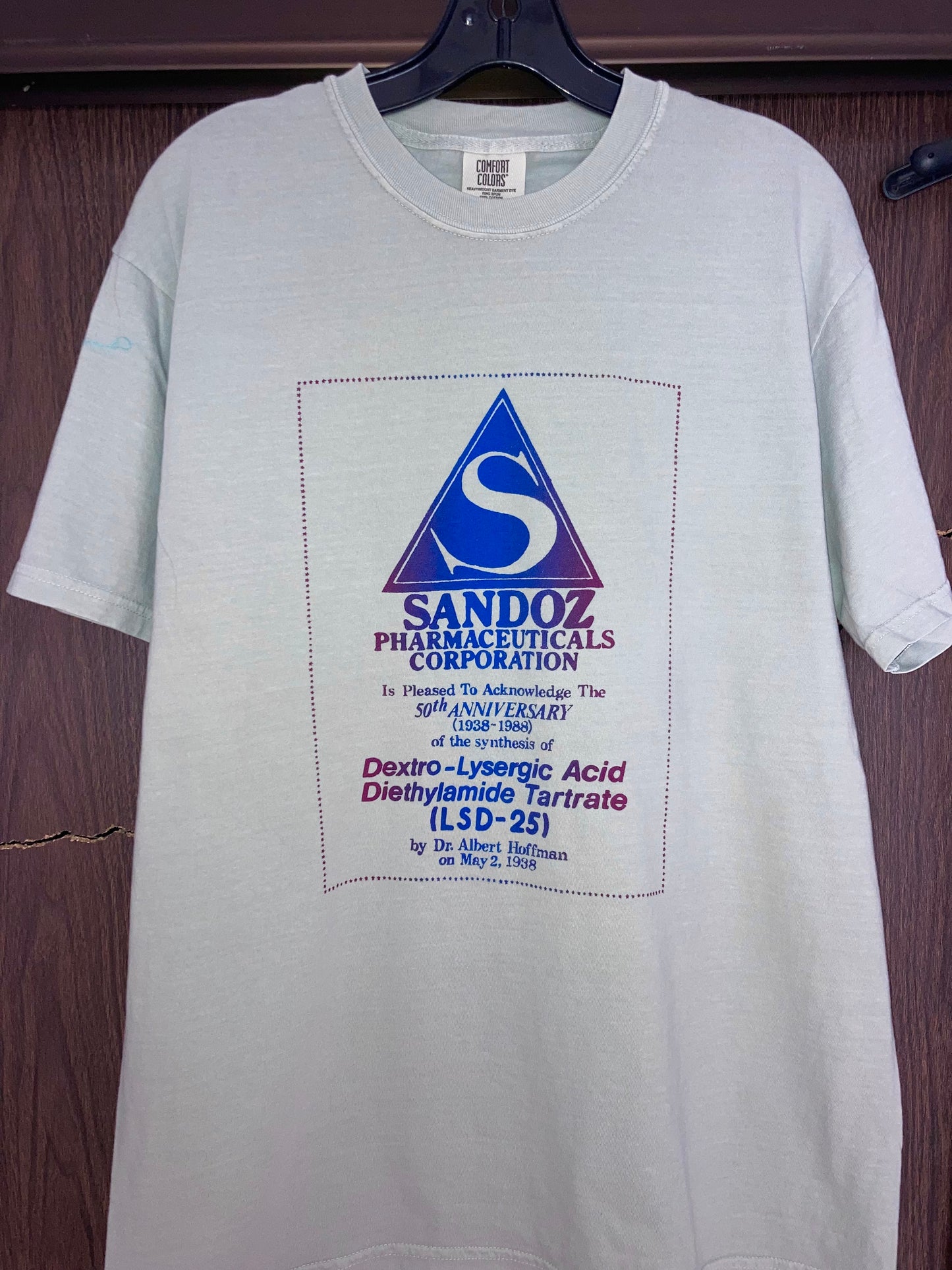 “LSD-25” shirt Sage
