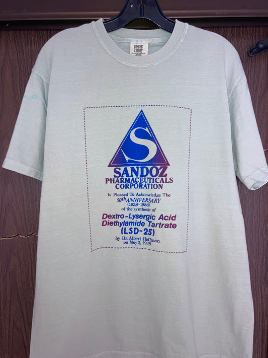 “LSD-25” shirt Sage