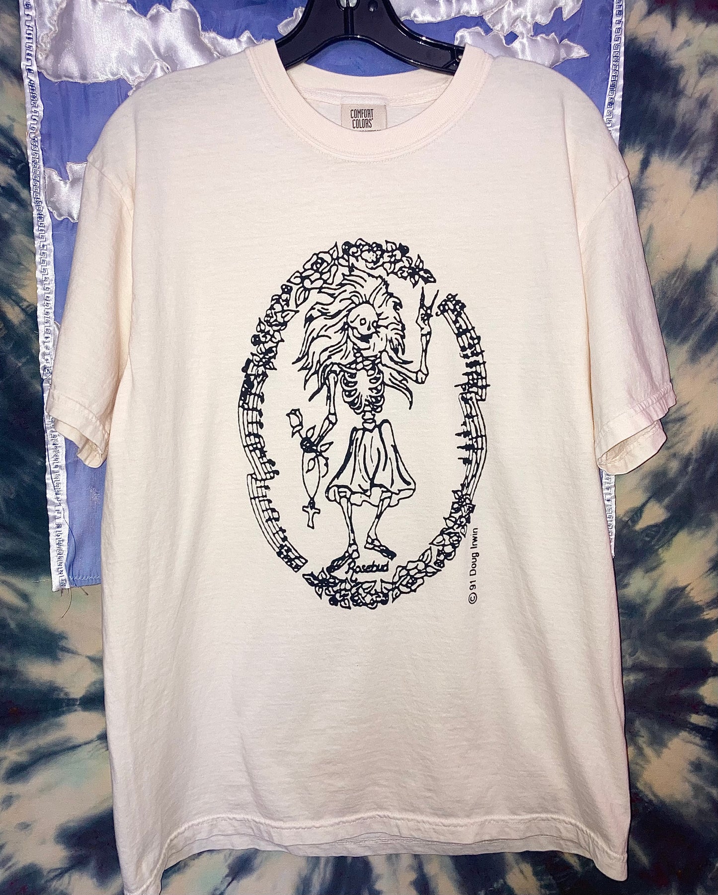 ! "Ramblin' Rosebud"  Shirts ivory DEAD-ICATION