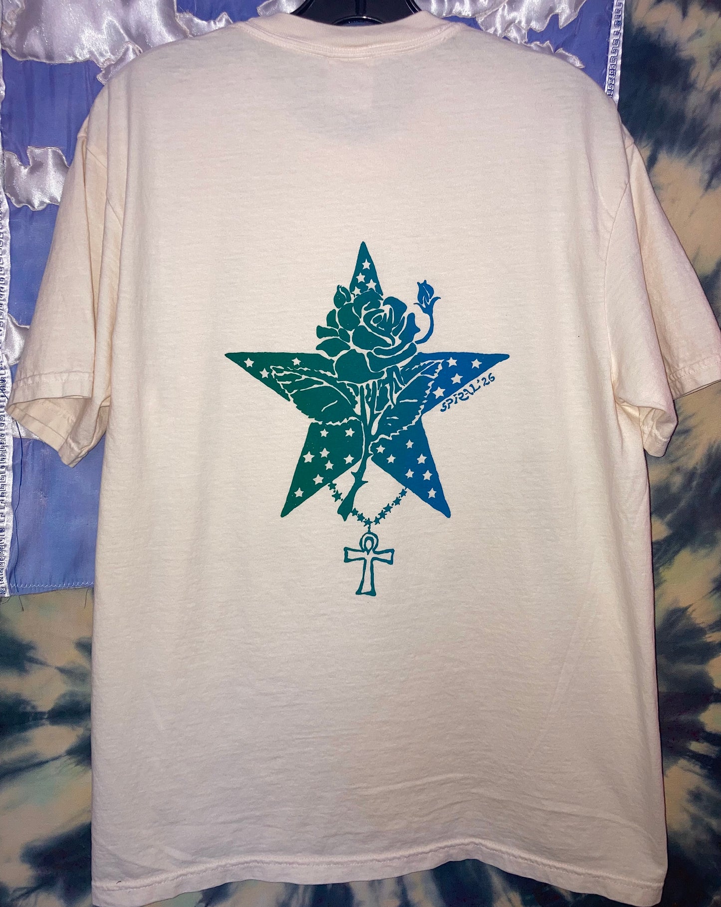 ! "Ramblin' Rosebud"  Shirts ivory DEAD-ICATION