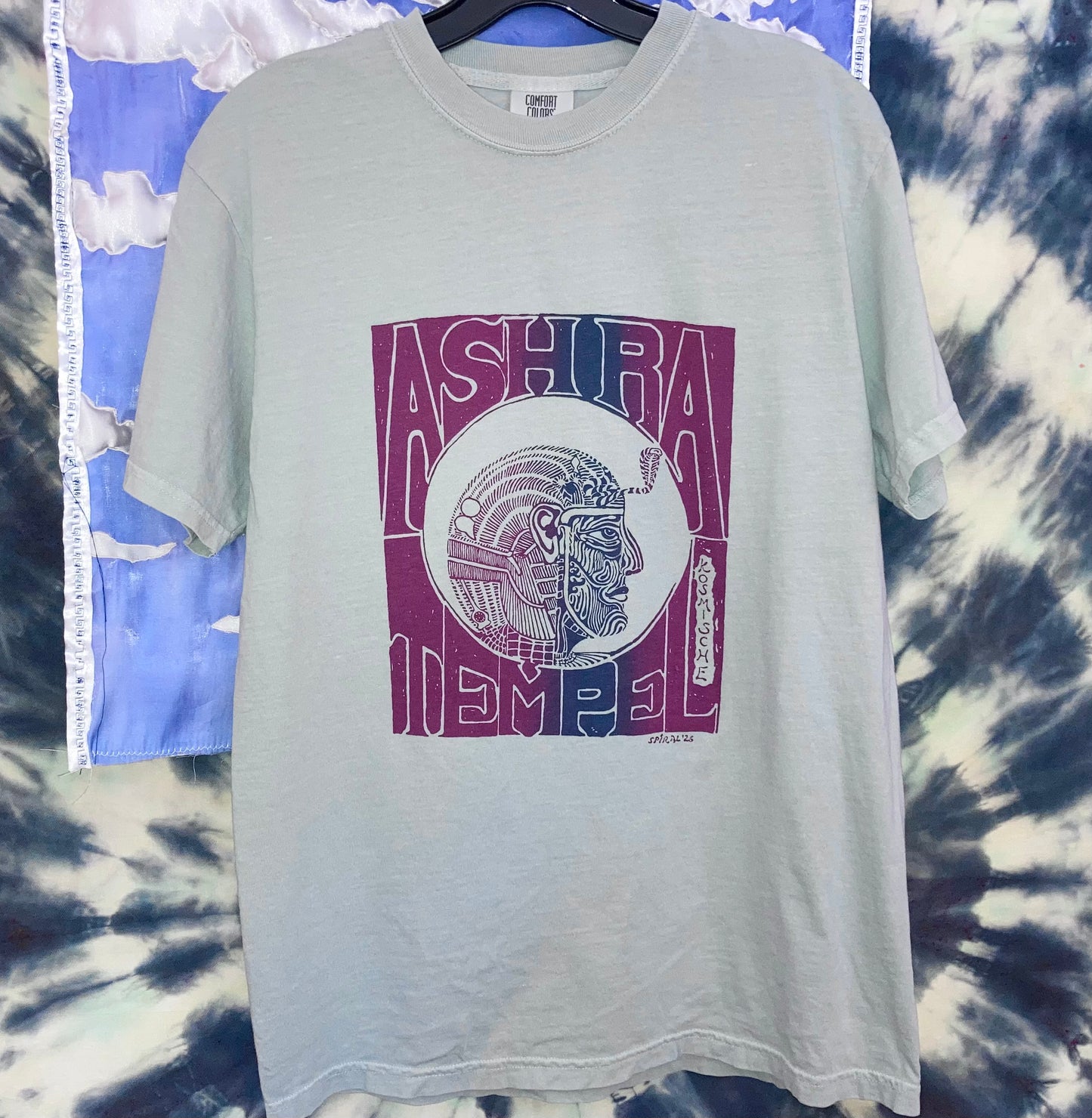 !  "ASH RA" shirts SAGE  Kraut Rock Kosmische