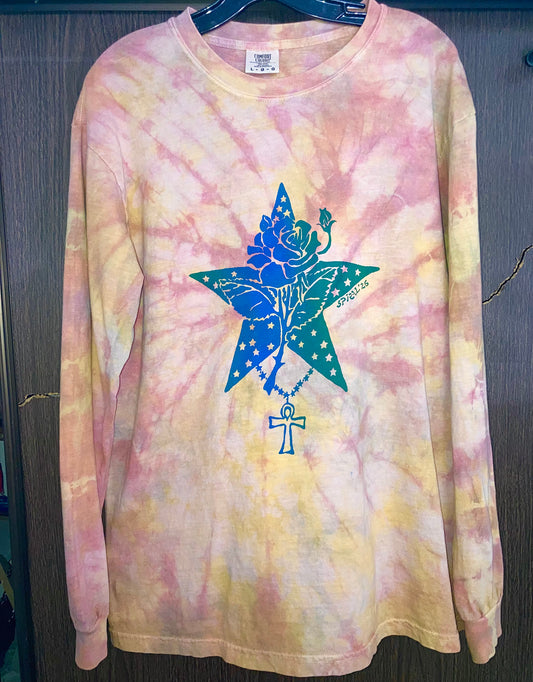 ! “Must be Heaven” shirts long sleeve tie dye