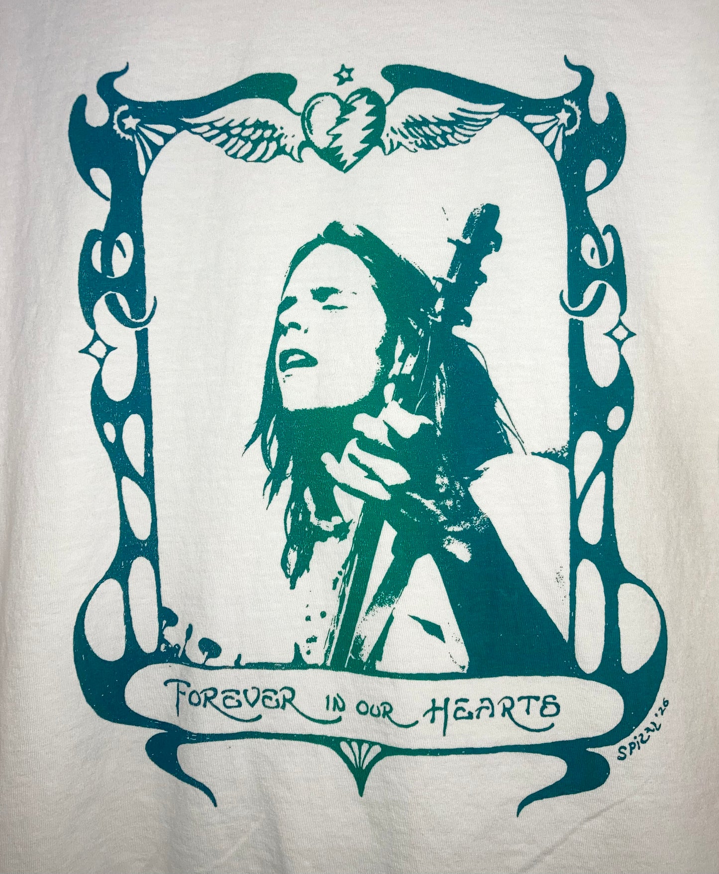 !PREORDER “Forever in our Hearts (this must be heaven) ” Long Sleeve Bobby shirt comfort colors ivory
