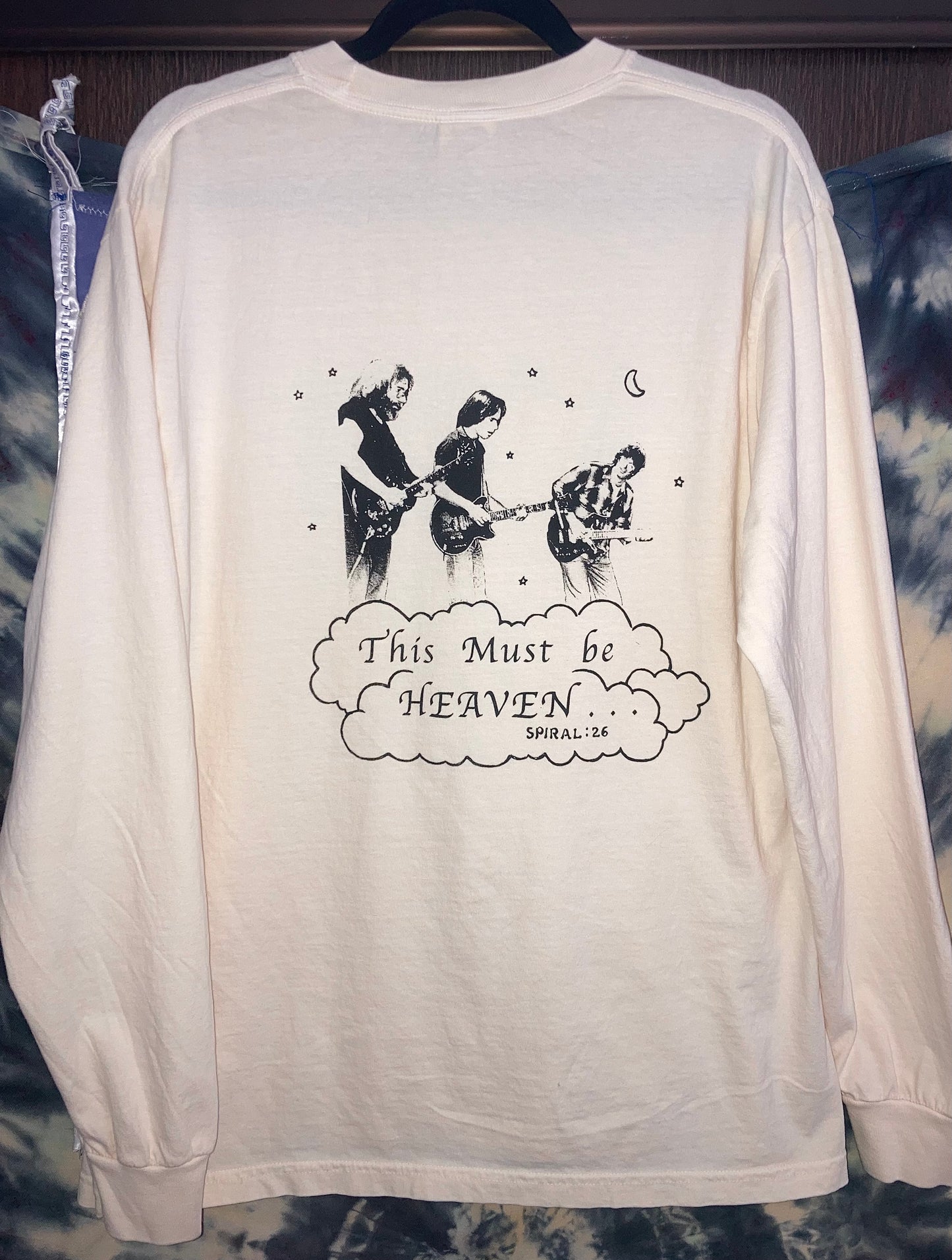!PREORDER “Forever in our Hearts (this must be heaven) ” Long Sleeve Bobby shirt comfort colors ivory