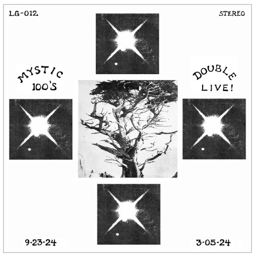 "MYSTIC 100'S  Double Live!"  vinyl record 2xLP